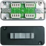 TELEGÄRTNER Cat.7 Verbindungsmodul zur Rohkabelverlängerung, vollständig geschirmt, mit Adapter für 8-adriges Twisted-Pair J00060B0069