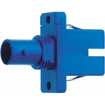 Telegärtner Hybrid Glasfaseradapter ST Buchse auf SC Buchse Multimode Blau J08082A0000