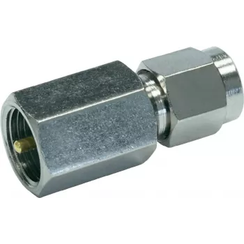 Telegärtner Inter-Series Koaxialadapter SMA Stecker auf FME Stecker 50 Ohm