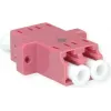 Telegärtner J08071A0052 LC Multimode OM3/OM4 Simplex Verbinder, Violett