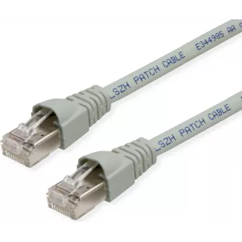 Telegärtner L00004A0104 Cat6a S/FTP Netzwerk-Patchkabel, 6 m, Grau