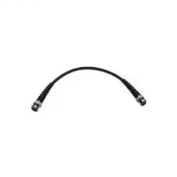 Telegärtner L00011A1450 1,5m BNC Stecker auf BNC Stecker RG59 Koaxialkabel, 75 Ohm, Schwarz