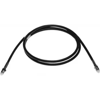 Telegärtner L00013A0014 5m FME-Stecker auf FME-Stecker 50 Ohm verlustarmes Koaxialkabel (Schwarz)