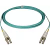 Telegärtner LC auf LC Multimode OM3 Duplex LWL Patchkabel, 2m, Aqua L00871A0006
