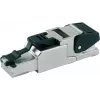 Telegärtner MFP8 RJ45 Stecker Cat.6a T568B geschirmt mit Staubschutzkappe (J00026A2001)
