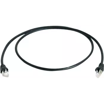 Telegärtner MP8 FS 600 Cat.7 S/FTP Netzwerkkabel, RJ45 Stecker auf RJ45 Stecker, 50 m, Schwarz L00006A0056