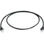 Telegärtner MP8 FS 600 Cat.7 S/FTP Netzwerkkabel, RJ45 Stecker auf RJ45 Stecker, 50 m, Schwarz L00006A0056
