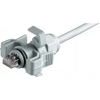 TELEGÄRTNER RJ45 Stecker Cat.6A IP67 Feldkonfektionierbarer Geschirmter Steckverbinder, UL94 V-0, 1 Stk. J00026A0150
