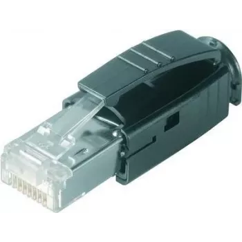 Telegärtner STX RJ45 Stecker Cat.5e 8P8C Crimpstecker, transparent, 1 Stück J80026A0001