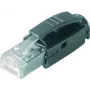 Telegärtner STX RJ45 Stecker Cat.5e 8P8C Crimpstecker, transparent, 1 Stück J80026A0001