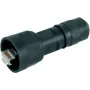 Telegärtner STX V1 RJ45 Stecker-Set Kunststoff Variante 1 gerade 8P8C Schwarz J80026A0009 1 Stk