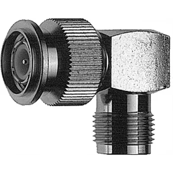 Telegärtner TNC-Stecker auf TNC-Buchse Adapter, 50 Ohm, gerade, Nickel/Gold, DC-11 GHz