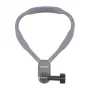 TELESIN Neckband für Actionkameras und Smartphones - Magnetischer Schnellverschluss, ergonomisches Design, Schwarz