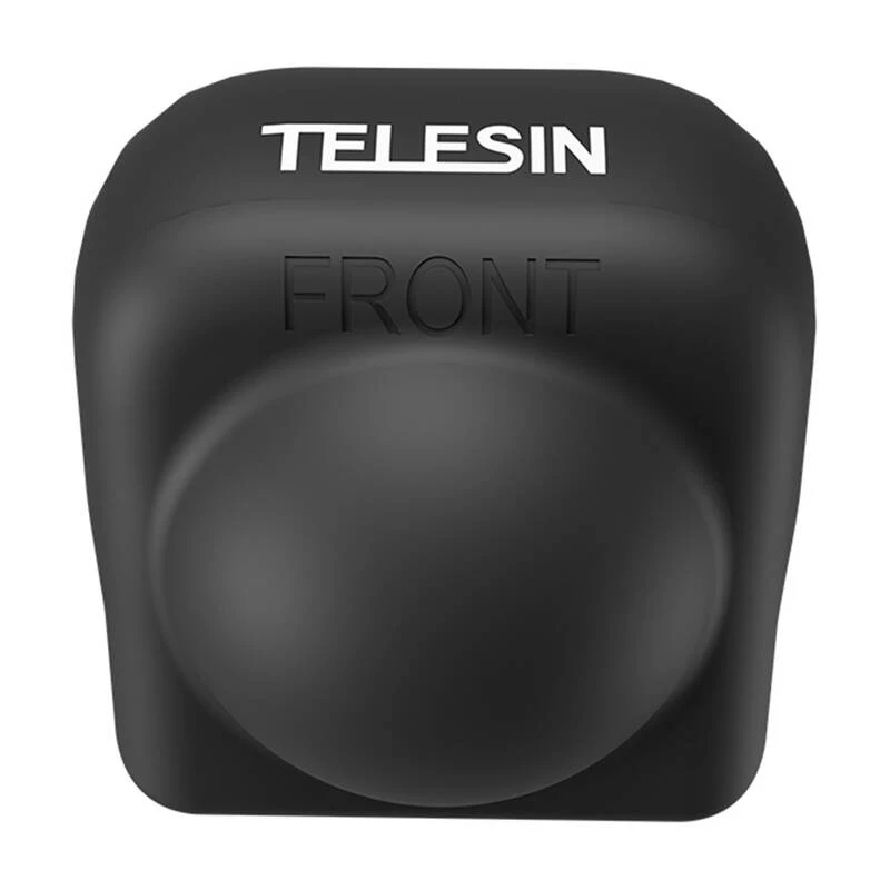 TELESIN Silikon-Linsenschutz für Insta360 X4 - Schwarz