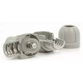 Televes 4130 Winkel-Steckverbinder IEC-Stecker für TV-Antennenkabel
