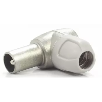 Televes 4130 Winkel-Steckverbinder IEC-Stecker für TV-Antennenkabel