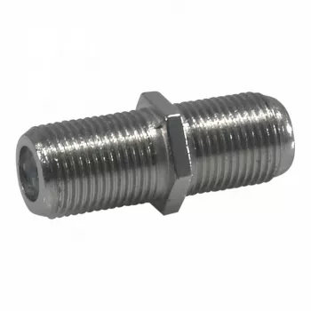Televes 4173 F-Type Kupplung Buchse-Buchse – vernickeltes Messing, 75 Ohm, DC-3 GHz