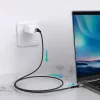 Tellur Type-C to Type-C Kabel 3A PD60W 2m Nylon Schwarz