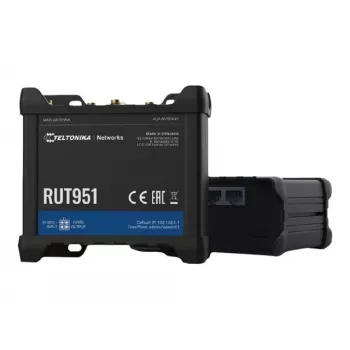 Teltonika RUT951 Dual SIM eSIM 4G LTE Cat 4 Wi-Fi Router mit UK-Netzteil