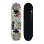 Tempish Crazzy Skateboard - 31 Zoll Ahorn-Deck, ABEC-7 Kugellager, 54mm 99A Rollen