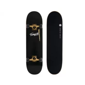 Tempish Empty Complete Skateboard 31 Zoll x 8 Zoll - 7-fach Ahorn, ABEC 5 Kugellager, 99A Rollen