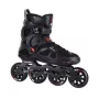 Tempish Ezza 90 Inline-Skates – 90 mm Rollen, ABEC 9, EU 45, Schwarz/Grau/Grün
