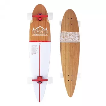 Tempish Flow 42 Longboard - 42-Zoll Drop-Through Ahorn-Deck, 70mm 80A Rollen, ABEC 7