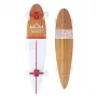 Tempish Flow 42 Longboard - 42-Zoll Drop-Through Ahorn-Deck, 70mm 80A Rollen, ABEC 7