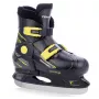 Tempish FUR EXPANZE PLUS Verstellbare Eishockeyschlittschuhe für Kinder, EU 29-32, Schwarz/Grau
