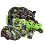 Tempish Racer Baby Verstellbare Inline-Skates mit Schutzset, Größe 30-33, Schwarz