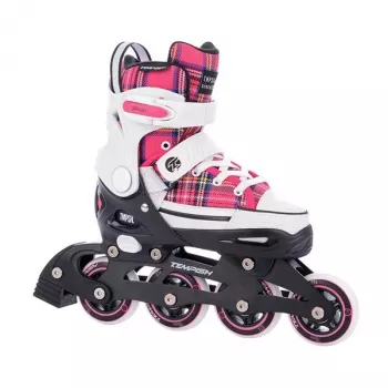 Tempish Rebel T Girl Inline-Skates für Mädchen, verstellbar, EU 40-43, ABEC 7, 76 mm Rollen