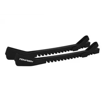 Tempish Universal Ice Skate Blade Guard – Verstellbar, für Eiskunstlauf- und Hockeyschlittschuhe, Schwarz (Paar)