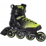 Tempish WOX Inline-Skates Grün/Schwarz EU 45 - Fitness-Skates mit 84mm Rollen und ABEC 7 Lagern