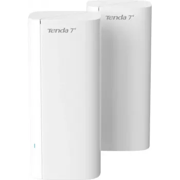 Tenda ME6 Pro (2er-Pack) Mesh-WLAN-Router, BE5100 Dualband, Abdeckung bis zu 5000 m², 3 Gigabit-Ports pro Knoten