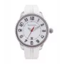 TENDENCE Damenuhr 2093013 40mm Weiß Silikon