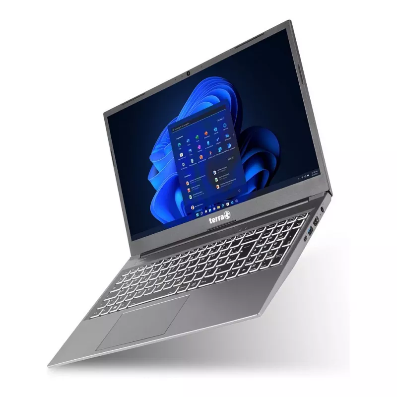 TERRA 1220901 Laptop, 15.6 Zoll Full HD, Intel Core i7-1355U, 16GB DDR5, 1TB SSD, Windows 11 Pro