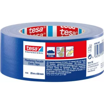 tesa 04398-00001-00 Putzklebeband Blau 25 m x 50 mm