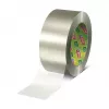 Tesa 58297-00000-01 Transparentes PVC-Verpackungsband, 66 m x 50 mm, Naturkautschuk-Klebstoff, 60 N Zugfestigkeit, 1 Rolle