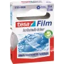 tesa Film Kristallklar Universelles Klebeband, 10 Rollen, 15 mm x 10 m, PP-Film, Reißfest