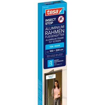 tesa Insect Stop Anthrazit Insektenschutz-Tür 1,0 x 2,2 m 55192-00101-00
