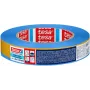 tesa Professional 04470-00001-00 Doppelseitiges PET-Klebeband, 25 m x 25 mm, blaues Trägerpapier