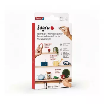 TESA Sugru Formbarer Allzweckkleber 8er-Pack Mehrfarbig