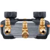 Testo 550s Smart Set digitales Verteiler-Set mit Bluetooth und Klemmfühlern 0564 5502