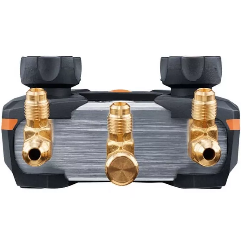 Testo 550s Smart Set digitales Verteiler-Set mit Bluetooth und Klemmfühlern 0564 5502
