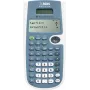 Texas Instruments TI-30 X II Solar wissenschaftlicher Taschenrechner Blau mit Schiebeschutzhülle