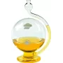 TFA 29.2000.01 Weather Globe - Analoges Barometer, Thermometer, Hygrometer - Schwarz/Chrom
