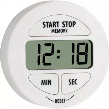 TFA 38.2022.02 Digital Timer und Thermometer - Weiß