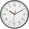 TFA 60.3550.01 Funk-Wanduhr 24,5 cm x 4,2 cm Schwarz