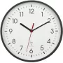 TFA 60.3550.01 Funk-Wanduhr 24,5 cm x 4,2 cm Schwarz