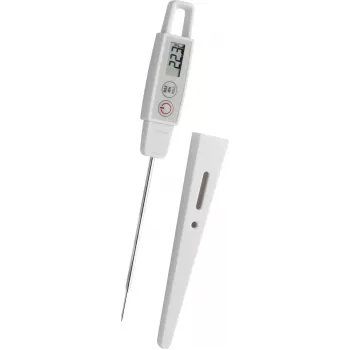 TFA Dostmann 30.1040 Digitales Lebensmittelthermometer -40 bis +250 °C mit Edelstahlsonde
